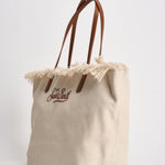 Borsa donna City in canvas ecru CBF0001 CANVAS1018 MC2 SAINT BARTH 