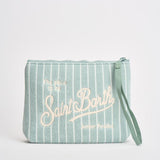 Pochette donna Aline in spugna a righe ALINESPONGE 02811L MC2 SAINT BARTH 