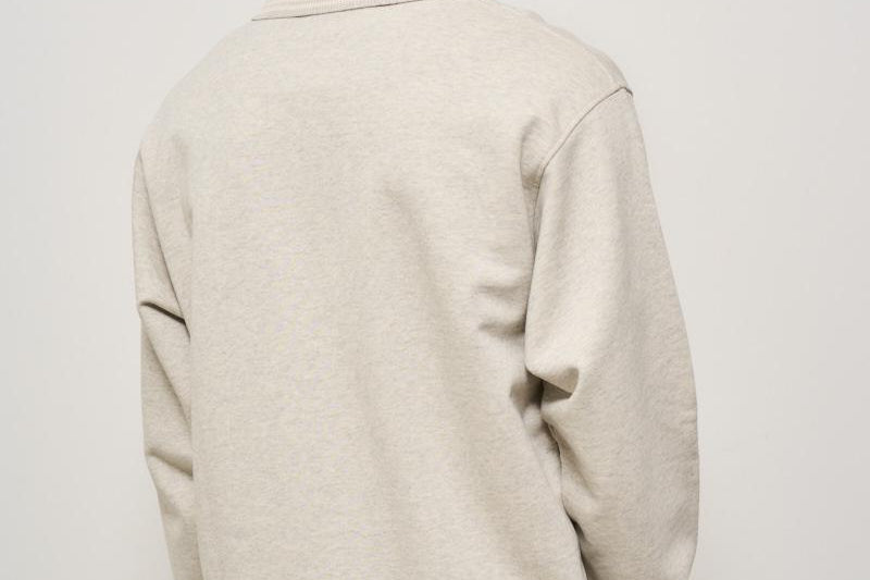Felpa a polo uomo grigia PL132 CO127GY DROLE DE MONSIEUR 