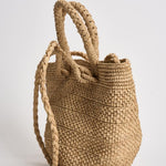 Borsa donna Arona in rafia beige ARONA TEA IBELIV 