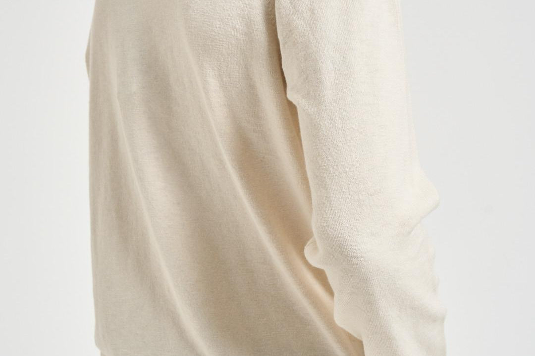 Maglia uomo girocollo panna 5100052 S00B0V0093 STONE ISLAND 