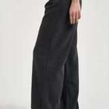 Jeans donna dritto in denim nero PA0554FA B1H07I02FK ISABEL MARANT 