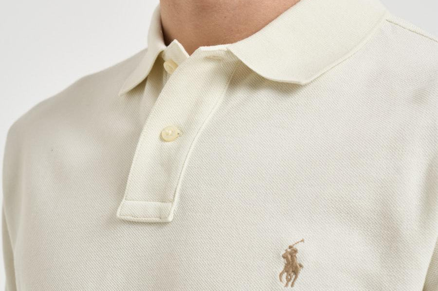 Polo uomo panna 710536856 417 RALPH LAUREN 