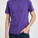 T-shirt uomo girocollo viola 710671438 509 RALPH LAUREN 
