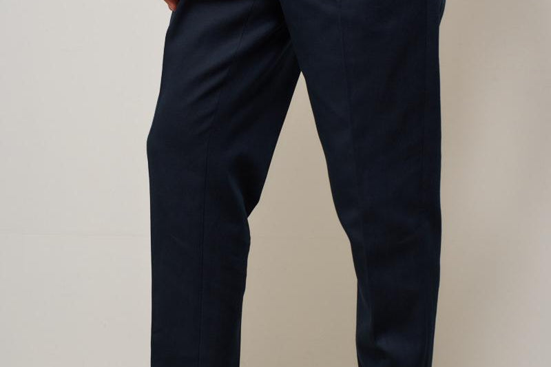 Pantalone uomo gamba dritta blu ARECHI 282878 SANTANIELLO 
