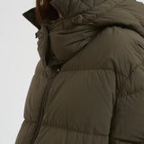 Piumino donna corto verde militare PI002097D 7740 HERNO 