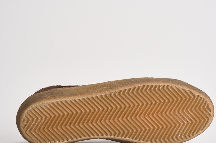 Sneakers donna Superstar in suede marrone GWF00102 F00810055736 GOLDEN GOOSE 