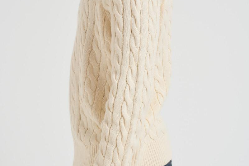 Maglia uomo girocollo panna 710775885 024 RALPH LAUREN 