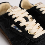 Sneakers donna Windspin in suede nera WSLW YN01 AUTRY 