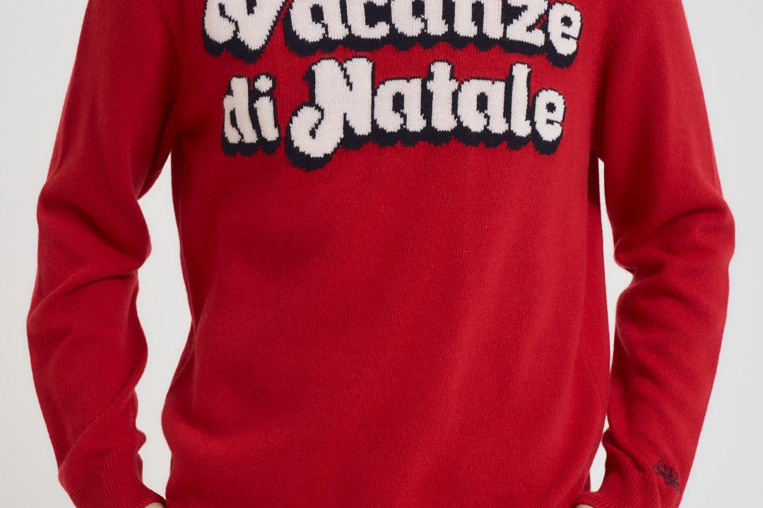 Maglia uomo girocollo rossa HERON VACLOGO41 MC2 SAINT BARTH 