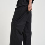 Pantalone donna ampio nero AXEL T0002BLACK THE LATEST 