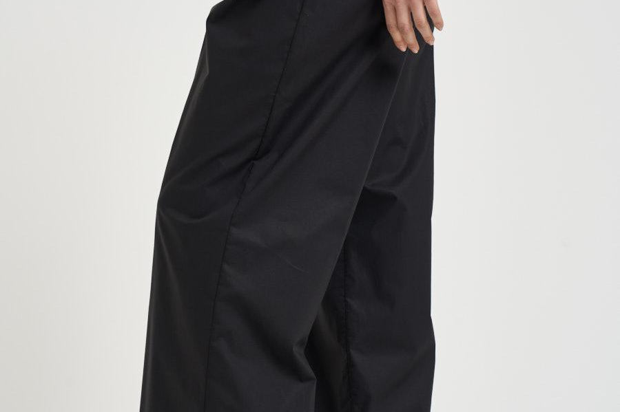 Pantalone donna ampio nero AXEL T0002BLACK THE LATEST 