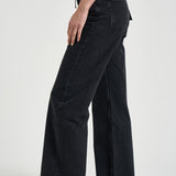 Jeans donna Hugh in denim nero 1134 009VINTAGEBLACK ANINE BING 