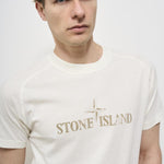 T-shirt uomo girocollo avorio 2100020 S0081V0093 STONE ISLAND 
