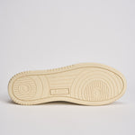 Sneakers uomo Medalist low in suede beige e nera AULM LS21 AUTRY 