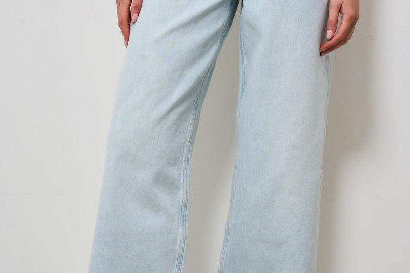 Jeans donna Manon regular in denim chiaro 10584 WHD45 ANINE BING 