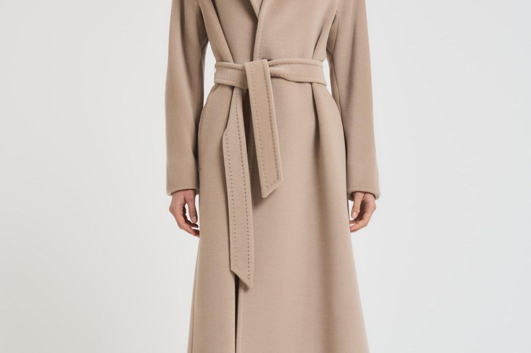Cappotto donna lungo Tenzone beige TENZONE 020 MAX MARA STUDIO 