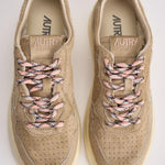 Sneakers donna Medalist suede beige AULW PE01 AUTRY 