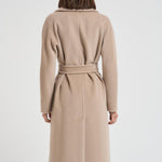 Cappotto donna lungo Tenzone beige TENZONE 020 MAX MARA STUDIO 