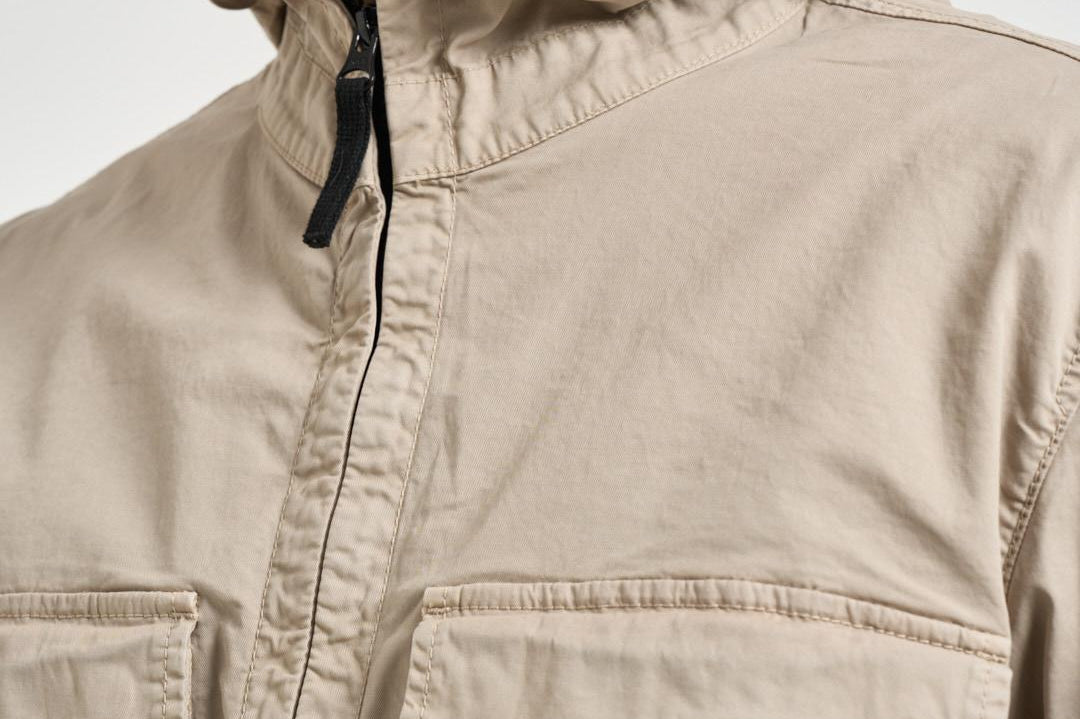 Giacca uomo con cappuccio beige 4100077 S0A10V009A STONE ISLAND 