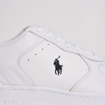 Sneakers uomo Masters Court bianca 809891791 009 RALPH LAUREN 