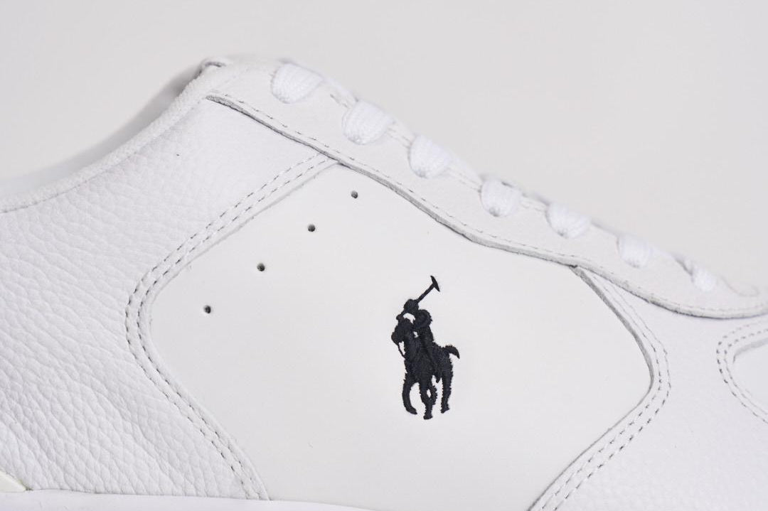 Sneakers uomo Masters Court bianca 809891791 009 RALPH LAUREN 