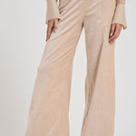 Pantalone a vita alta in velluto 14044 3090JUTA FORTE FORTE 