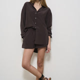 Camicia donna testa di moro Sweet D380624 SWEET086 P.a.r.o.s.h. 