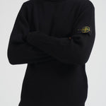 Dolcevita uomo a costine nera 5100052 S00C2V0029 STONE ISLAND 