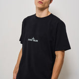 T-shirt uomo girocollo nera 21002RC S0137V0029 STONE ISLAND 