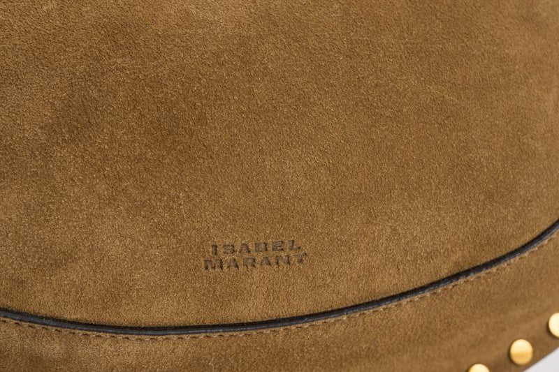 Borsa donna in suede Oskan Moon bag cammello PP0003FA A3C32MTPGO ISABEL MARANT 