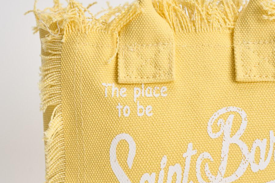 Borsa donna Vanity gialla VANITYMINI 00766L MC2 SAINT BARTH 