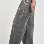 Jeans donna Melody in denim grigio GWP02079 P00234860100 GOLDEN GOOSE 