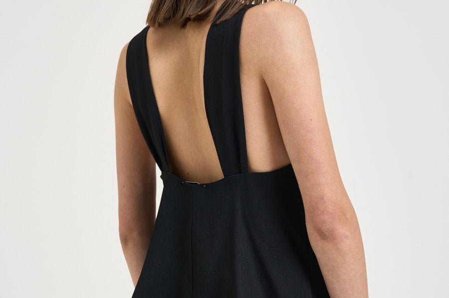 Top donna con gioiello nero 14885 8007 FORTE FORTE 