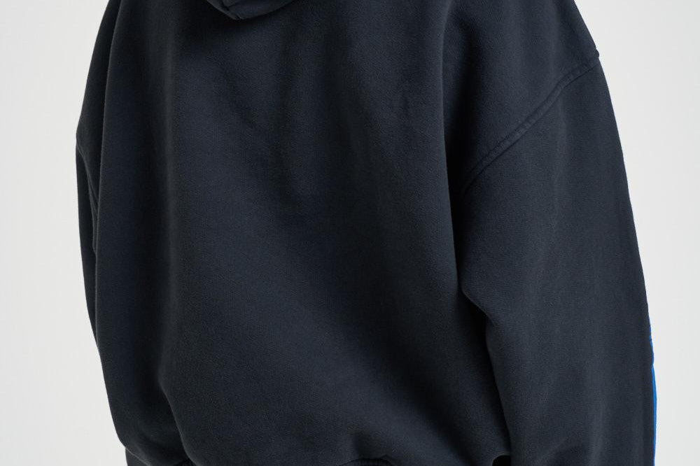 Felpa uomo con cappuccio blu notte HO06012 6011BLAKCREDBLUE RHUDE 