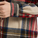 Camicia uomo in flanella a quadri rossa 710981126 001 RALPH LAUREN 