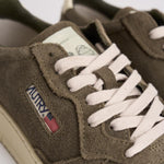 Sneakers uomo Medalist low suede verde militare AULM UH04 AUTRY 