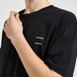 T-shirt uomo girocollo nero M22300126 BLACKBASIC SAMSØE SAMSØE 