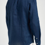 Camicia uomo in lino blu 710968915 506 RALPH LAUREN 