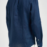 Camicia uomo in lino blu 710968915 506 RALPH LAUREN 
