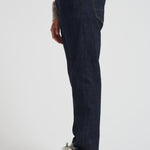 Jeans uomo gamba dritta in denim scuro COSMY 2849 TELA GENOVA 
