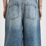 Bermuda uomo in denim medio 309 BLUE VINTAGE WOODBIRD 