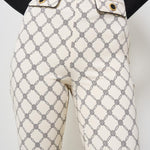Pantalone donna skinny panna PAS71 E84 ELISABETTA FRANCHI 