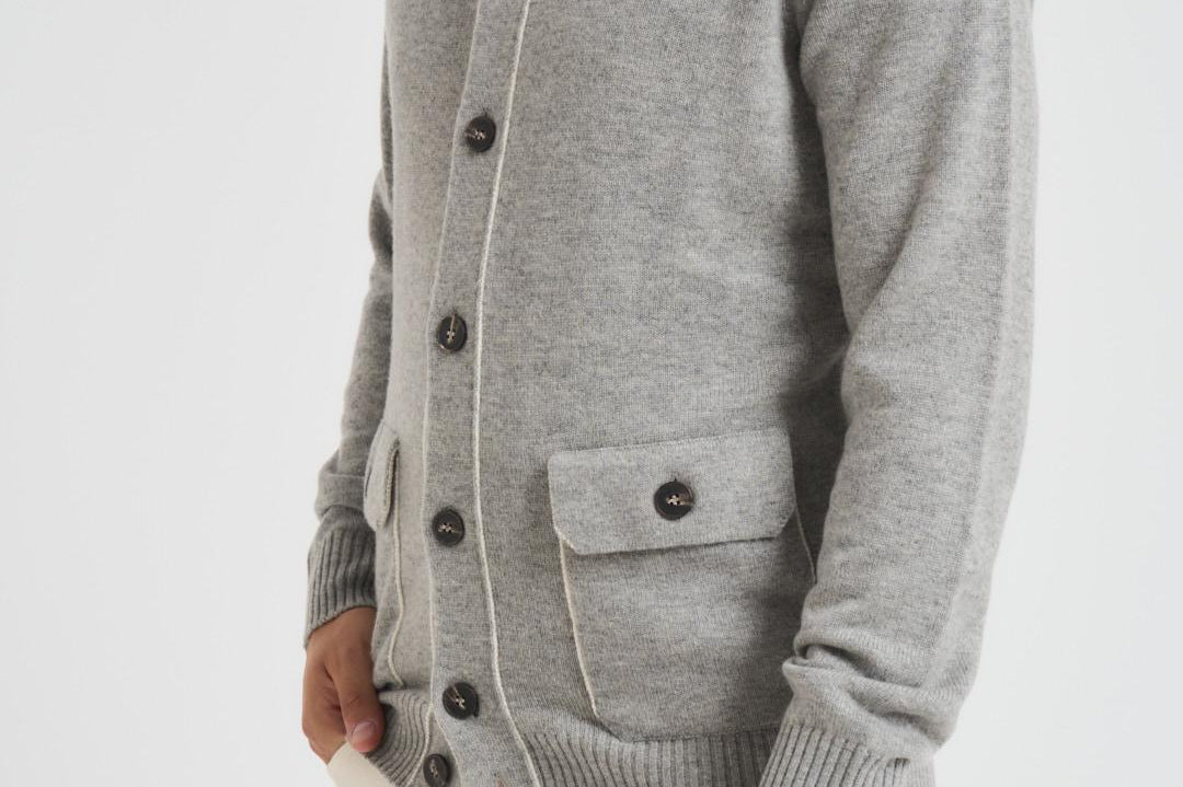 Cardigan uomo con bottoni 2100 5602419 KANGRA 
