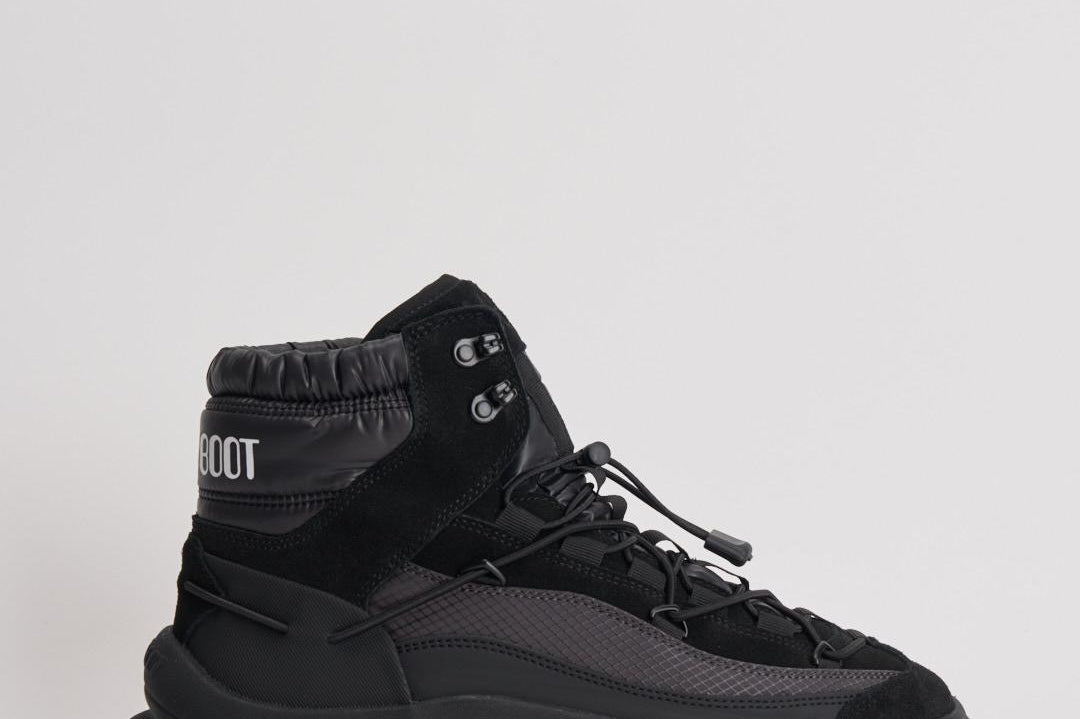 Stivale uomo MOON247 XLACE MID nero 2490030 N001BLACK MOON BOOT 