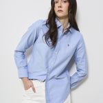 Camicia donna celeste Oxford 211891377 001 RALPH LAUREN 