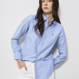 Camicia donna celeste Oxford 211891377 001 RALPH LAUREN 