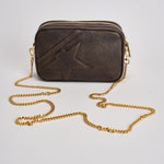 Borsa donna mini star bag moro GWA00228 A00075955357 GOLDEN GOOSE 