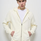 Felpa uomo panna con cappuccio 710916692 003 RALPH LAUREN 