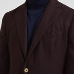 Giacca uomo monopetto bordeaux GL7297MF 293849C SANTANIELLO 